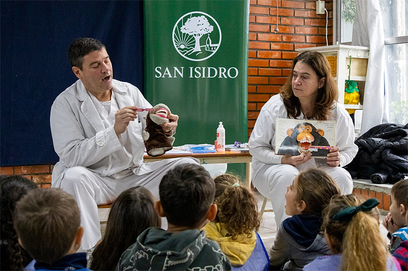 San Isidro refuerza salud bucal en jardines locales.